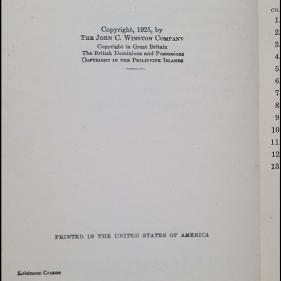 Antique Maroon Classic Book Set 1925, Robinson Curso - Picture 10 of 12